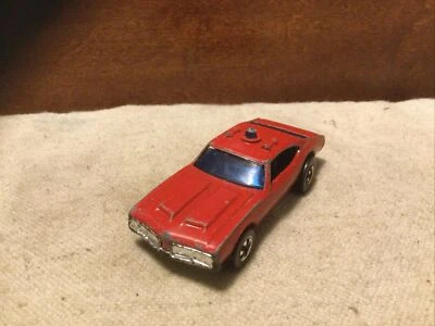 Hotwheels Vintage 1969 Diecast Redline Olds 442 Fire Chief Car - Image 1 of 4