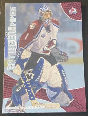 David Aebischer 2001-02 In the Game-Between the pipes #23 Colorado Avalanche - Image 1 of 2