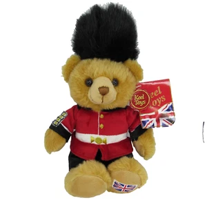 Britischer Gardist Bär Plüsch 2014 Soldat Hut Uniform Englisch Geschenk Stofftier - Bild 1 von 21