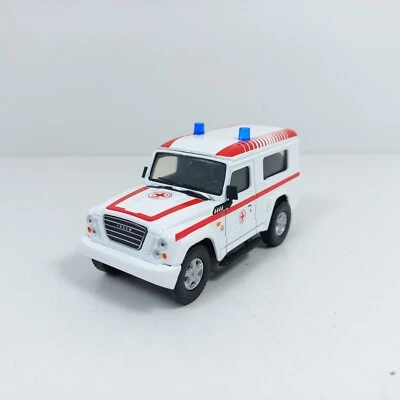1/43 Land Rover Defender Cruz Roja Italia Burago Emergency Force - Imagen 1 de 4