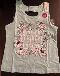 Girls Tank Top 4-20 SO® Graphic Size 8 Color: Future Blue. - Picture 1 of 4