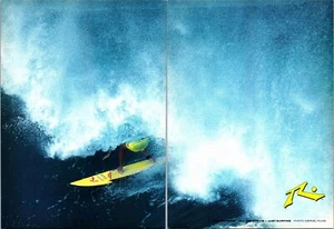 Rostige Surfbretter Mike Parsons Wandkunst Dekor Ephemera Foto von Merkel Filme - Bild 1 von 1