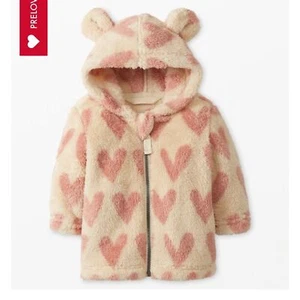 Hanna Andersson Baby Bear Jacket In Recycled Marshmallow Size 2T - Picture 1 of 6