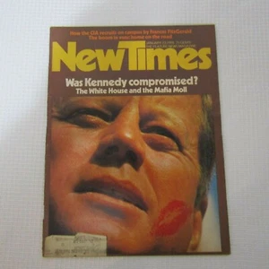 Newtimes Magazine January 23 1976 Was Kennedy Compromised - Picture 1 of 3