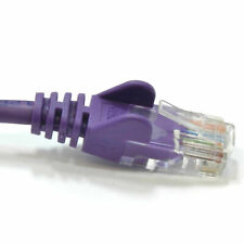 25cm Violet Network Ethernet RJ45 Cat5E-CCA UTP PATCH 26AWG Cable 0.25m