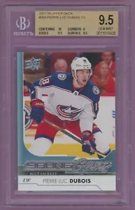 Young Guns Pierre-Luc Dubois #204 BGS 2017 17-18 cubierta superior 9,5 gema como nuevo novato - Imagen 1 de 2