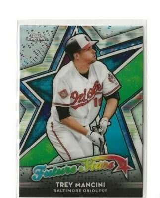 Trey Mancini - 2019 Topps Chrome - Future Stars -  # FS-16 / Baltimore Orioles - Image 1 of 2