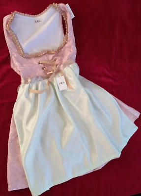 NOTVERKAUF: NAGELNEUES Dirndl, Gr.44;  Rosa - Toll für die Oktoberfeste - Bild 1 von 4