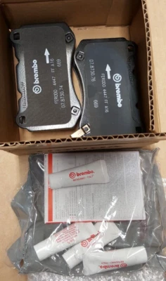 45022-SEP-A61 OEM HONDA ACURA BREMBO JUEGO DE PASTILLAS DE FRENO DELANTERAS 04-08 TL TIPO-S Foto 1 de 2