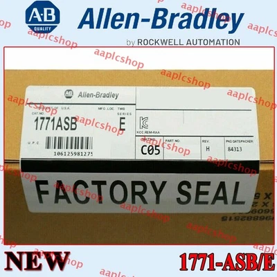 NEW Sealed NEW PLC 1771-ASB/E 1771 Remote I/O Adaptor Module Free Shipping