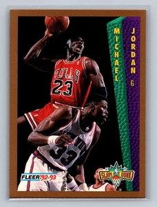 Michael Jordan 1992-93 Fleer #273 Chicago Bulls - Picture 1 of 2