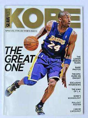 2010 SLAM Kobe Bryant / LeBron James Special Collectors Magazine double cover - Image 1 of 2
