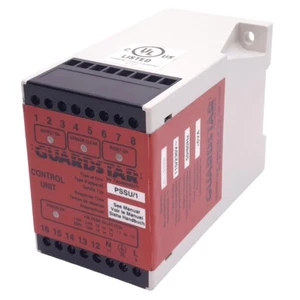 Tapeswitch PSSU/1 GUARDSTAR Safety Relay, 2NO Out, 110/230VAC In, DIN Rail - Picture 1 of 8