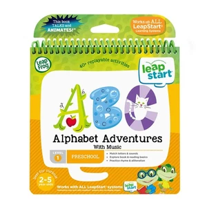 LeapStart Preschool Activity Book: Alphabet Adventures and Music - Picture 1 of 7
