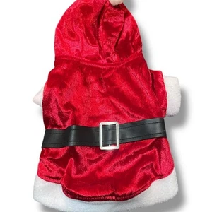 DogIt Dog Santa Claus Costume Sz Small Christmas Coat Jacket Photo Pup Picture - Picture 1 of 8