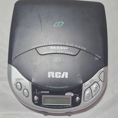 Reproductor de CD personal RCA AUDIO RP7921b Dynamic Bass Boost portátil solo piezas Foto 1 de 4