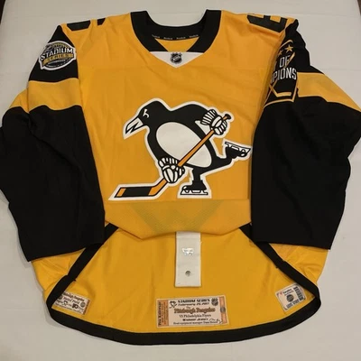 Camiseta deportiva emitida por el juego Trevor Daley Pittsburgh Penguins 2017 NHL Stadium Series 58 Foto 1 de 4