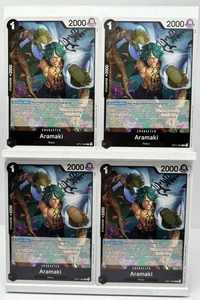 Aramaki OP11-082 A Fist of Divine Speed Foil X4 Karten - Bild 1 von 1