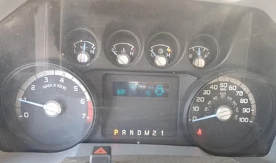 F250 Super Duty 2016 equipo original velocímetro calibre grupo 108 k millas Ford Foto 1 de 4