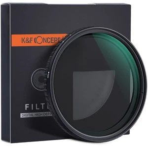 K&F Concept Nano-X ND8~128 Variable Fader 72mm Filter - Picture 1 of 8