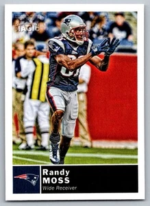 2010 Topps Magic Mini Black Randy Moss New England Patriots #228 - Picture 1 of 2