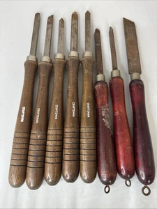 Vintage Craftsman Chisel Lathe Series D USA Set Of 5 Plus 3 Additional - Picture 1 of 10