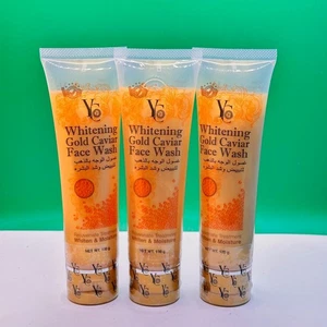 YC Sbiancante Oro Caviale Lavaggio Viso Trattamento Ringiovanente Sbiancamento Confezione 100ml x1 - Foto 1 di 3