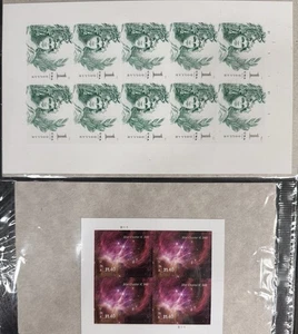 Estampillas postales de Estados Unidos $200+ bajo cara altos valores 50 % correos aéreos, paneles, bloques de placas - Imagen 1 de 14