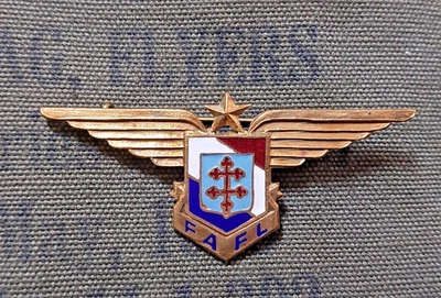 insigne  FAFL  . aviation France libre londres .  liberation 1944 . ww2  - Photo 1/3
