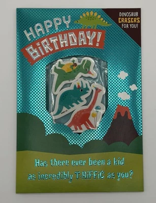 **TARJETA DE FELIZ CUMPLEAÑOS PARA NIÑOS** DINOSAURIOS / BORRADORES DE DINOSAURIOS GRATIS / NIÑOS’S Foto 1 de 2