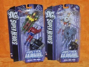 2007 DC Justice League Unlimited Figures: Nemesis+Darkseid+Orion +Miracle - New! - Picture 1 of 7