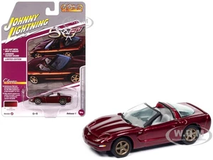 2003 Chevrolet Corvette "50 Years" rot 1/64 Johnny Lightning JLCG033-JLSP387 B - Bild 1 von 3