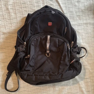 Mochila negra para portátil SWISSGEAR 6681 - azul nueva sin etiquetas Foto 1 de 4