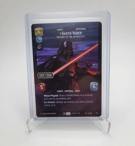 Star Wars Unlimited Darth Vader Twilight of the Apprentice Serialized 07/250 - Picture 1 of 5