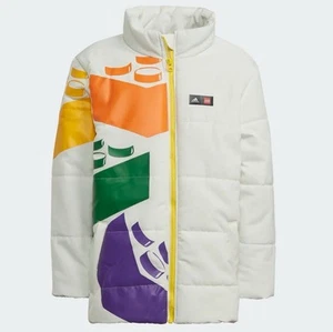 Adidas X Classic LEGO Winter Padded Jacket White HM2231 Kid's Size 3T NEW - Picture 1 of 10