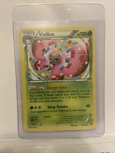 Vivillon 15/162 Holo XY Breakthrough Pokemon casi nuevo  - Imagen 1 de 3