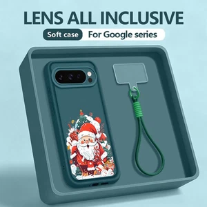 Case For Google Pixel 10 9 Pro 8 9 Pro XL 8A 7A Christmas Santa Lanyard Cover - Picture 1 of 14