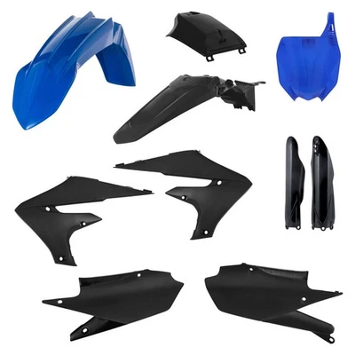 Kit completo de plástico Acerbis con cubierta de tanque azul/negro para Yamaha YZ250F 2019-2023 Foto 1 de 2