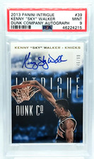 /99 Kenny Walker AUTO PSA 9 POP 1 SKY 2013-14 Intrigue Autograph SP 39 Dunk