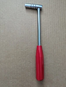 Vintage Elton Zithers Hammer Lever tuner tool piano tuning hammer red handle - Picture 1 of 12