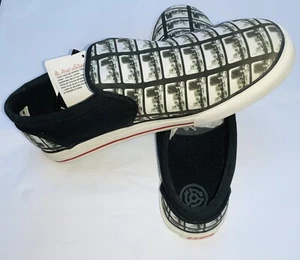 BNIB OLD & RARE ETNIES Casual Slip-on STEREO FAKIE Skate Shoes Sz 9 Read Listing - Picture 1 of 24