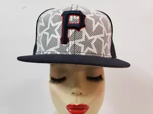 New Era 59Fifty MLB Pittsburg Pirates Stars Baseball FITTED Cap Hat Size 7 3/8 - Picture 1 of 10