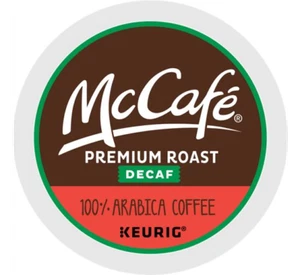 Café tostado premium McCafe DECAF 94 a 188 tazas Keurig K elige cualquier tamaño - Imagen 1 de 2