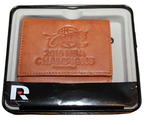 NBA Cleveland Cavaliers 2016 Champions Lebron James Leather Wallet NEW LEATHER - Picture 1 of 6