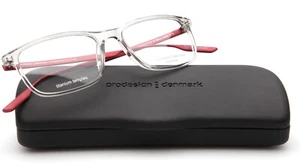 NEW PRODESIGN DENMARK SWEEP 1 c.6515 Gray Transp EYEGLASSES 55-17-150mm B36mm - Picture 1 of 10