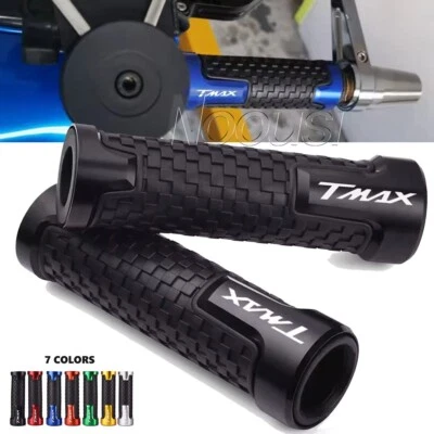 Universal 7/8 "22mm Handle Grip Handlebar Grips For YAMAHA TMAX 500 TMAX560 530 - Image 1 of 4