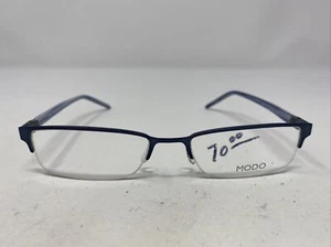 MODO Japan MOD 944 LBLUE 52-18-140 Light Blue Half Rim Eyeglasses Frame /R11 - Picture 1 of 8