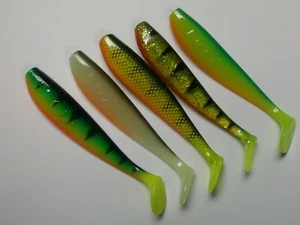 Fox Rage 5 X Sandre Pro Aloses Toutes Variétés Pêche Matériel - Photo 1/18
