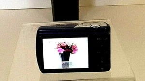 Sanyo VPC-S120 12,1 MP Digitalkamera Blau 3x Zoom mit Tasche - Bild 1 von 4