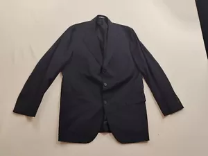 Orazio Luciano The Armoury Mens 42R 100% Wool Navy Blue Sports 3 Piece Blazer - Picture 1 of 24